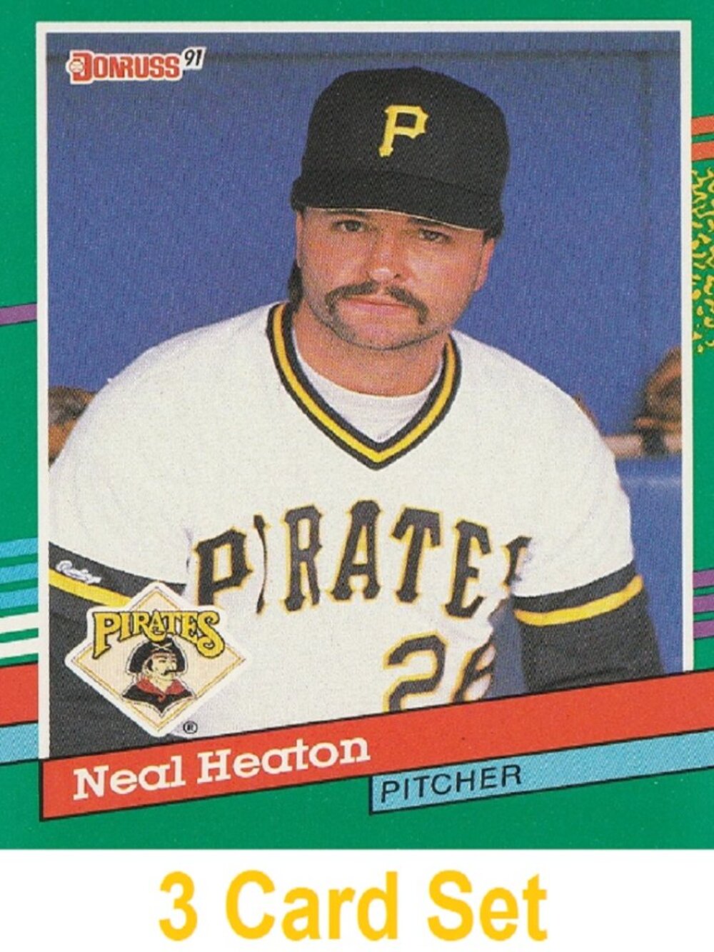 Neal Heaton Baseball Card Collection